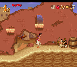 Aladdin (Germany) In game screenshot